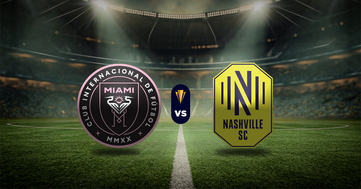 El primer duelo de vuelta del miércoles 18 de marzo será Inter Miami vs Nashville SC, en octavos de final de la Concacaf Champions Cup.
