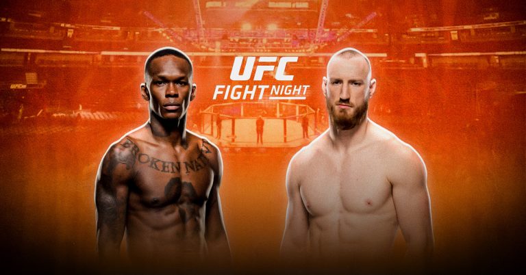 El evento principal de la UFC Fight Night del sábado 28 de marzo, lo protagonizarán Israel Adesanya vs Joe Pyfer.