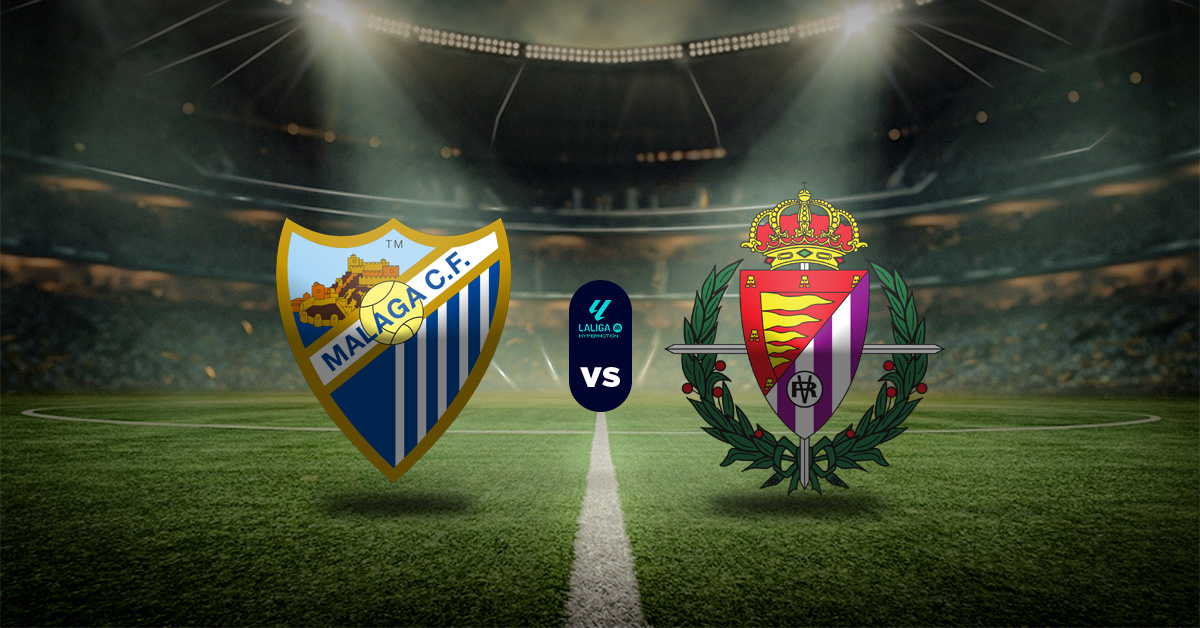 El último choque de este sábado 7 de marzo será Málaga vs Valladolid, en la jornada 29 de la Segunda División de España.