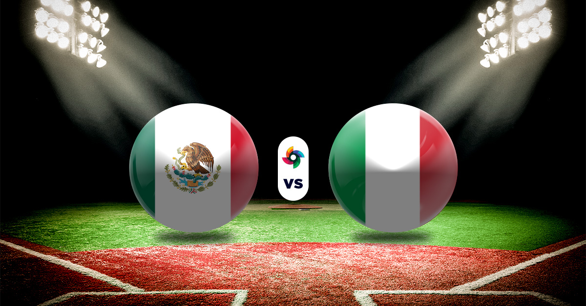 Otro de los choques de este miércoles 11 de marzo, en la jornada del Clásico Mundial de Béisbol, será México vs Italia.