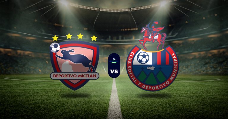 Uno de los juegos de este domingo 8 de marzo será el de Mictlán vs Municipal, en la jornada 12 de la Liga Nacional de Guatemala.