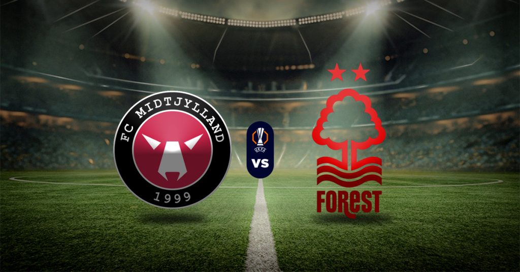 Otro de los juegos de vuelta en octavos de final de la Europa League será Midtjylland vs Nottingham Forest, este jueves 19 de marzo.