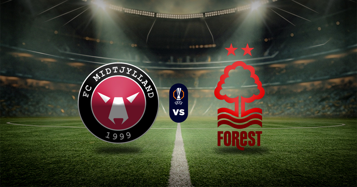 Otro de los juegos de vuelta en octavos de final de la Europa League será Midtjylland vs Nottingham Forest, este jueves 19 de marzo.