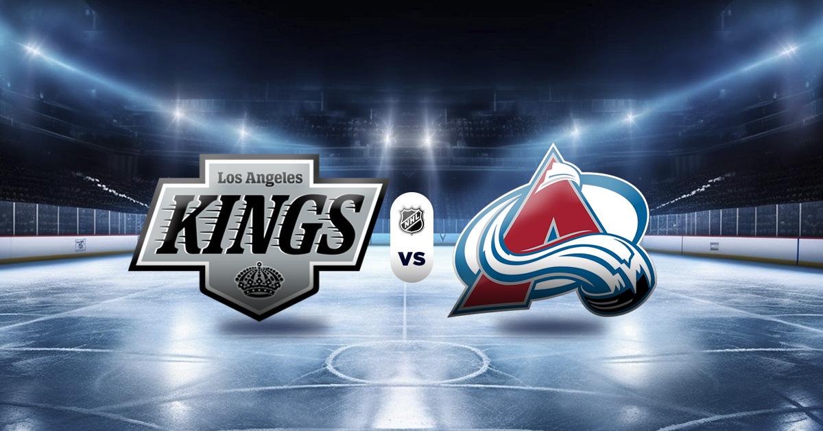 Pronóstico Kings vs Avalanche – cuotas hockey sobre hielo nhl