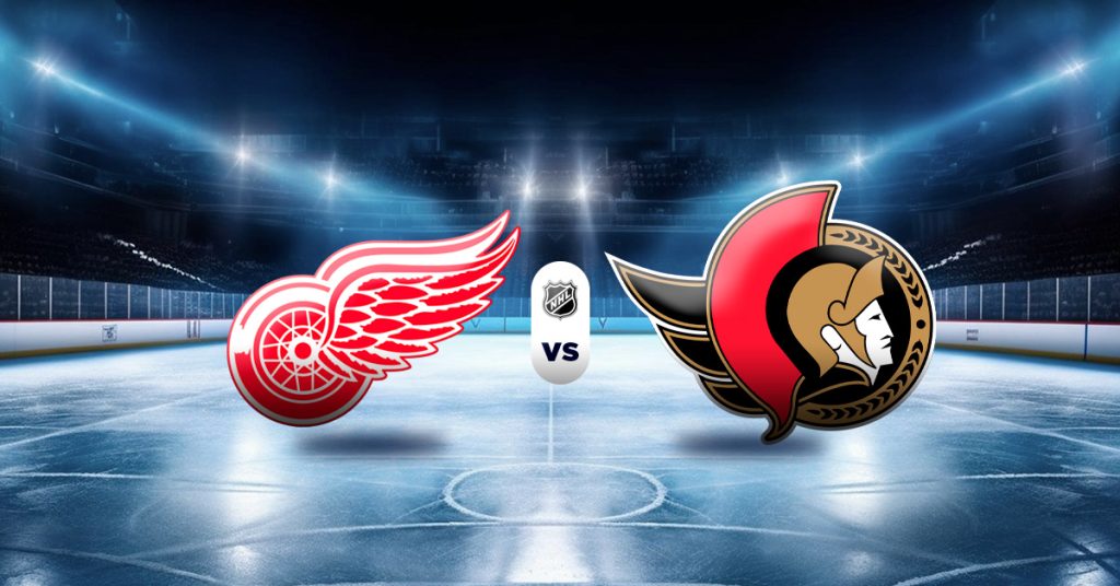 Pronóstico NHL: Red Wings vs Senators - juegos para hoy de la nhl