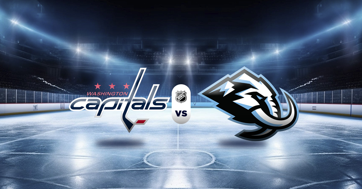 Pronóstico NHL: Capitals vs Mammoth - Apuestas hockey sobre hielo nhl