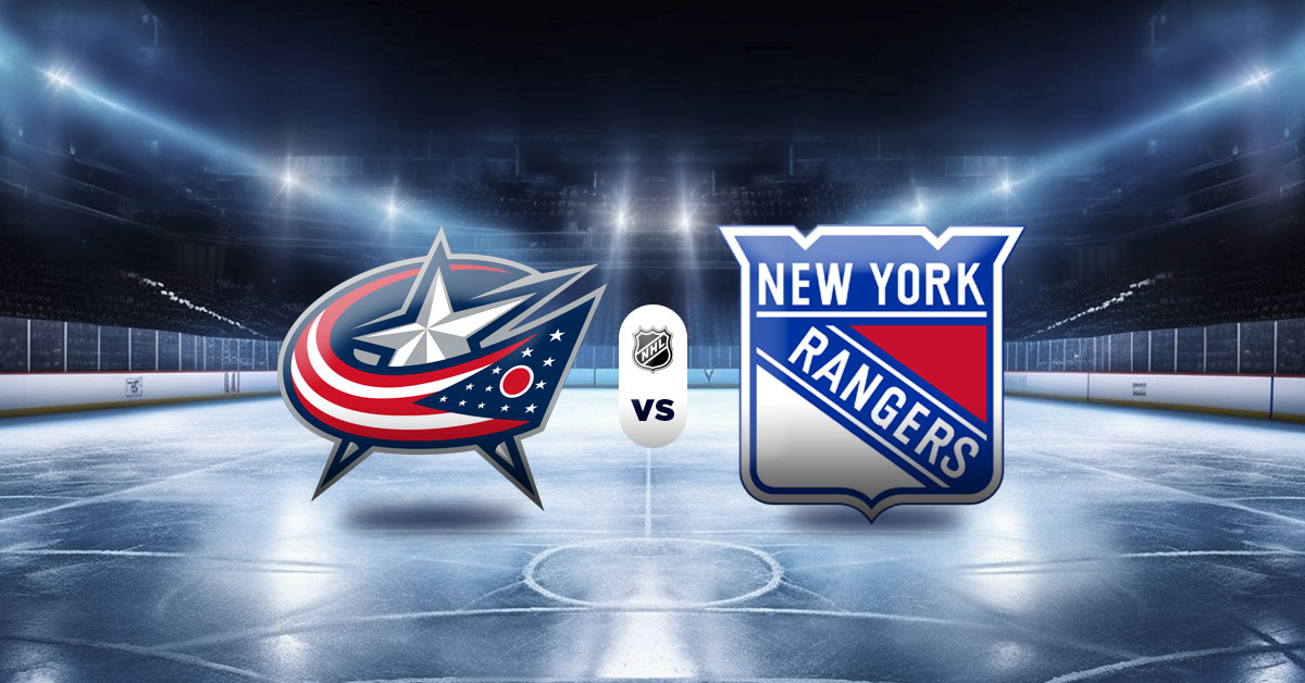 Pronóstico Blue Jackets vs Rangers – cuotas nhl hockey sobre hielo