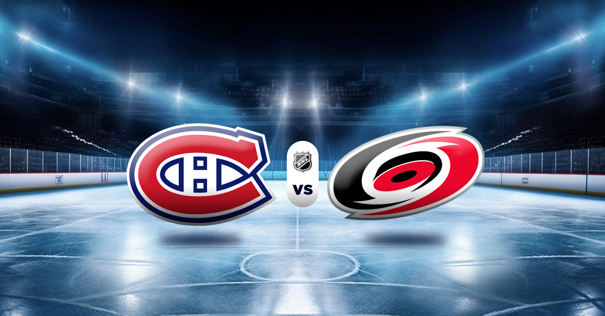 Pronóstico Canadiens vs Hurricanes - parley gratis nhl
