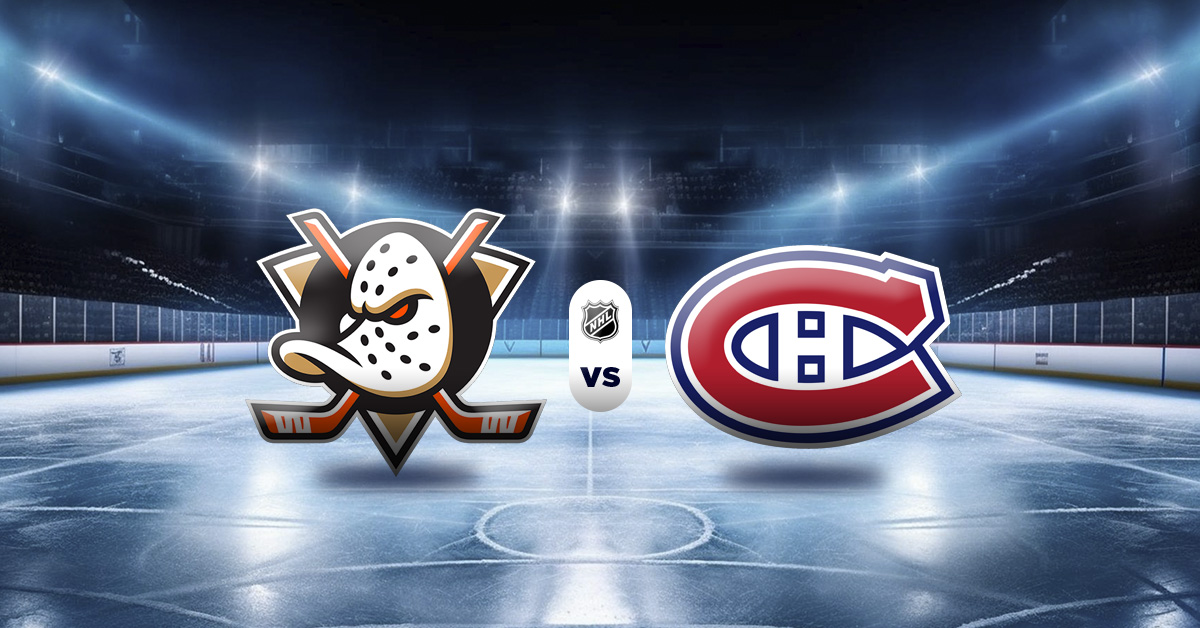 Pronóstico NHL hoy: Ducks vs Canadiens – resultados nhl de hoy