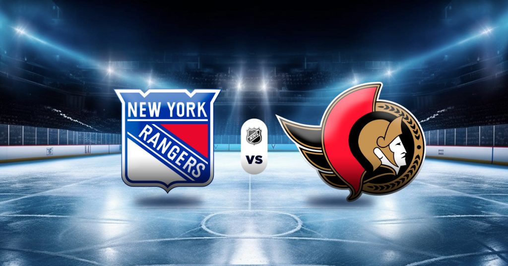 Pronóstico NHL: Rangers vs Senators - Apuestas hockey sobre hielo nhl hoy