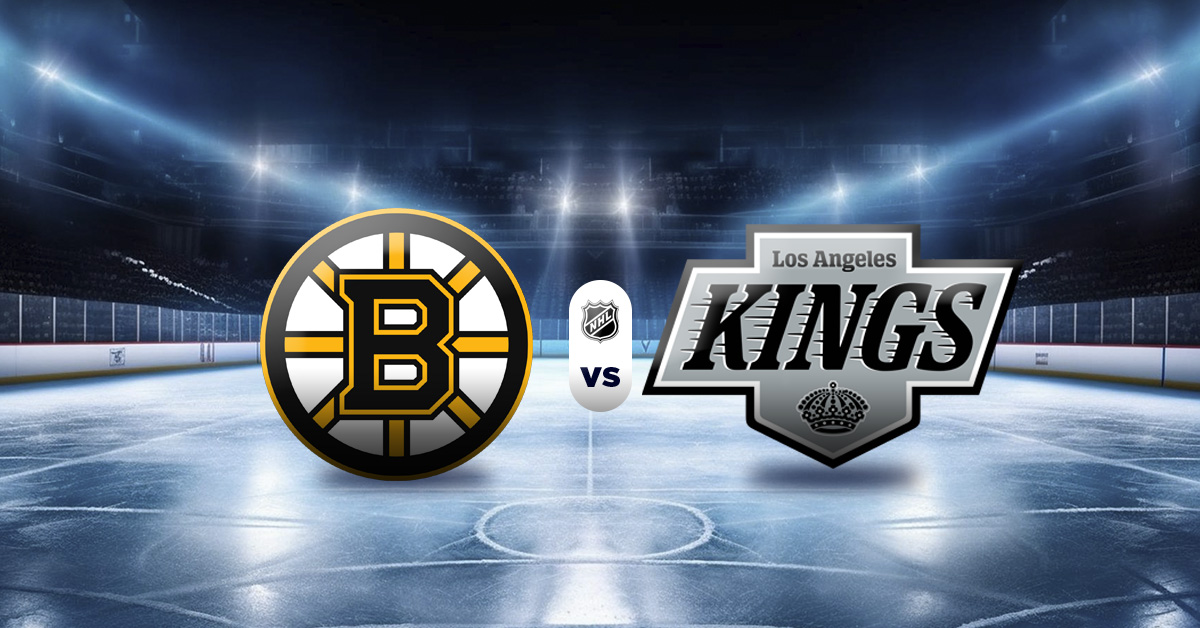 Pronóstico: Bruins vs Kings: Resultados parley para hoy nhl