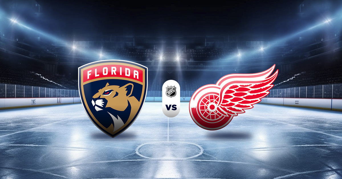 Pronóstico NHL: Panthers vs Red Wings - Apuestas hockey sobre hielo nhl