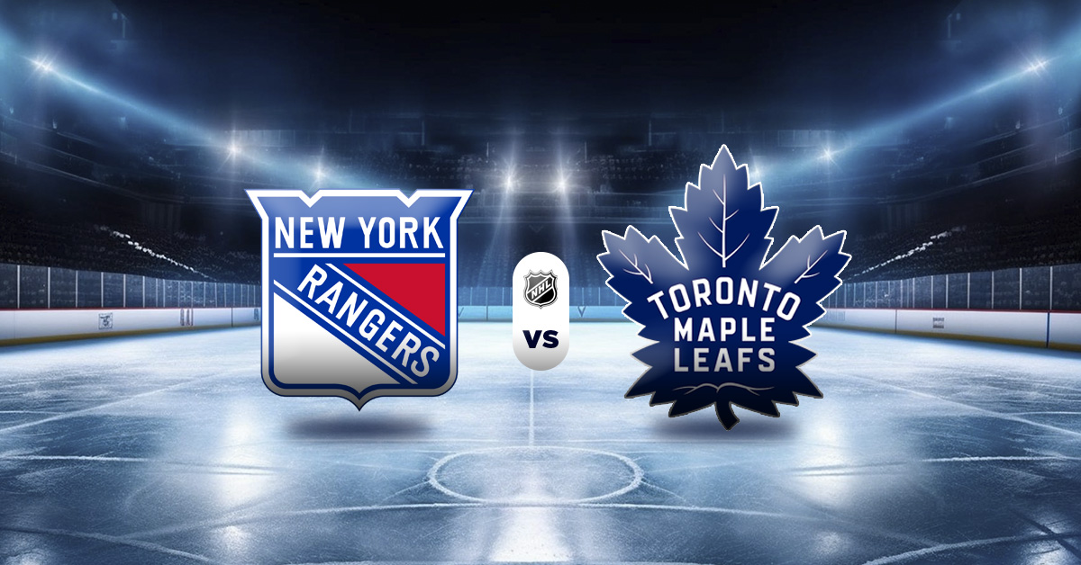 Otro de los duelos que iniciarán la jornada de NHL será el de Rangers vs Maple Leafs, este jueves 5 de marzo.