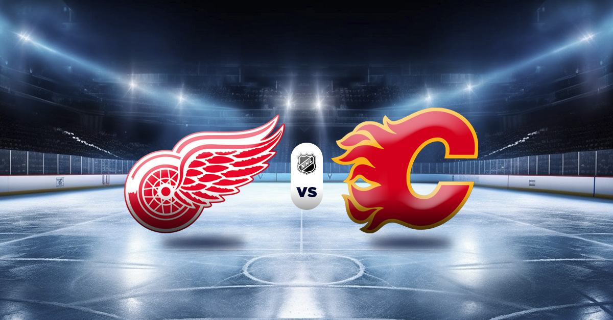 Entre los primeros juegos de esta jornada de la NHL sobresale el de Red Wings vs Flames, este lunes 16 de marzo.