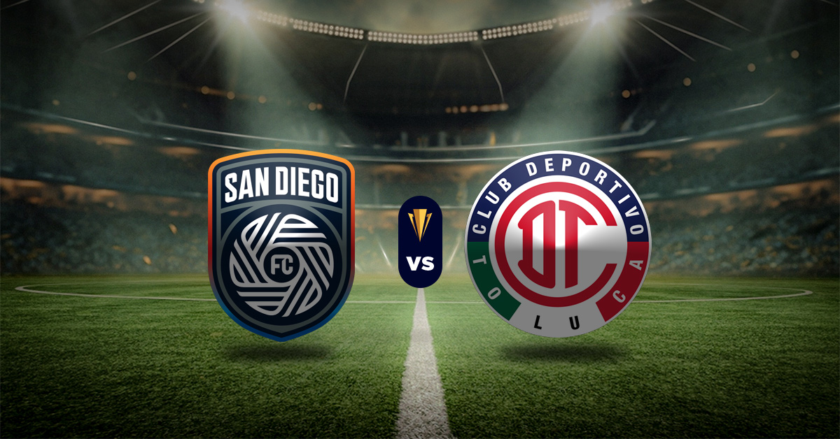 El último choque de ida del miércoles 11 de marzo será el de San Diego FC vs Toluca, en octavos de final de la Concacaf Champions Cup.
