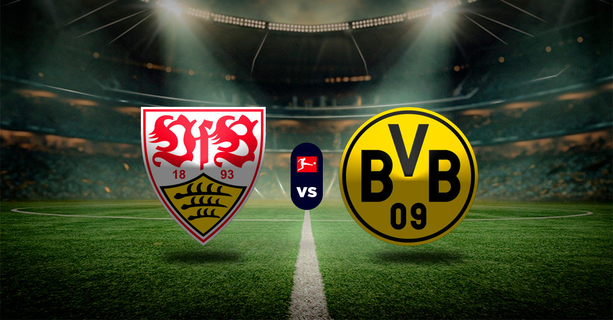 El último duelo de este sábado 4 de abril será el de Stutgart vs Borussia Dortmund, en la jornada 28 de la Bundesliga.