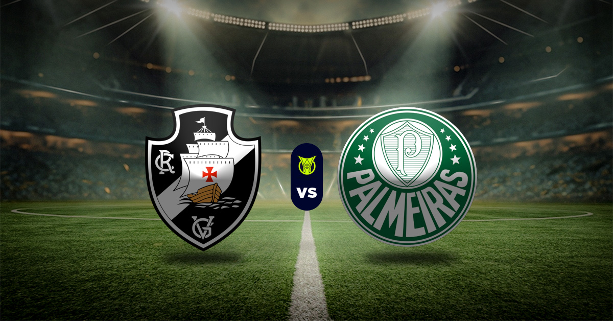 Uno de los últimos choques de esta jornada 5 del Brasileirao será el de Vasco da Gama vs Palmeiras, este jueves 12 de marzo.