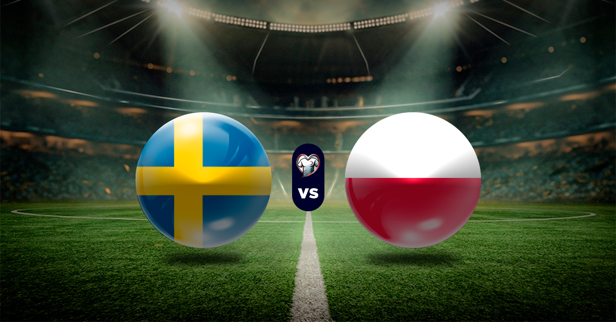 Pronóstico Suecia vs Polonia – resultados eliminatorias europa mundial 2026