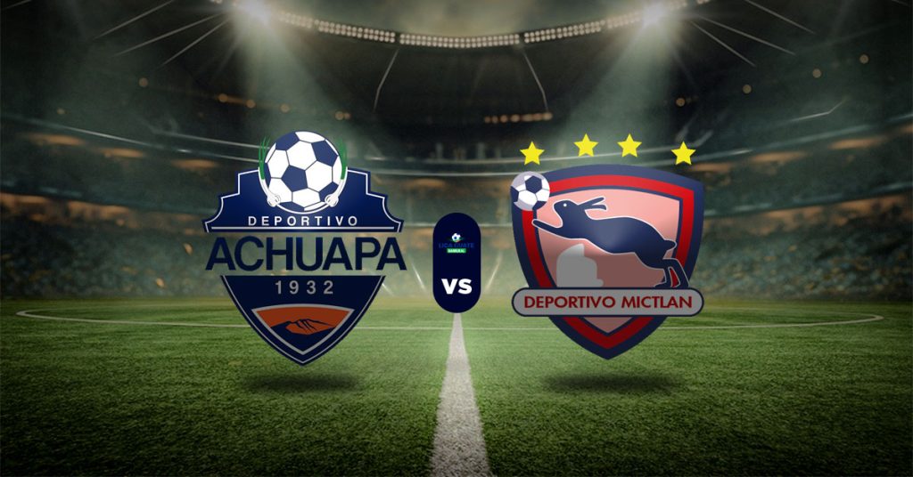 Pronóstico Deportivo Achuapa vs Mictlán - partidos de liga nacional de guatemala