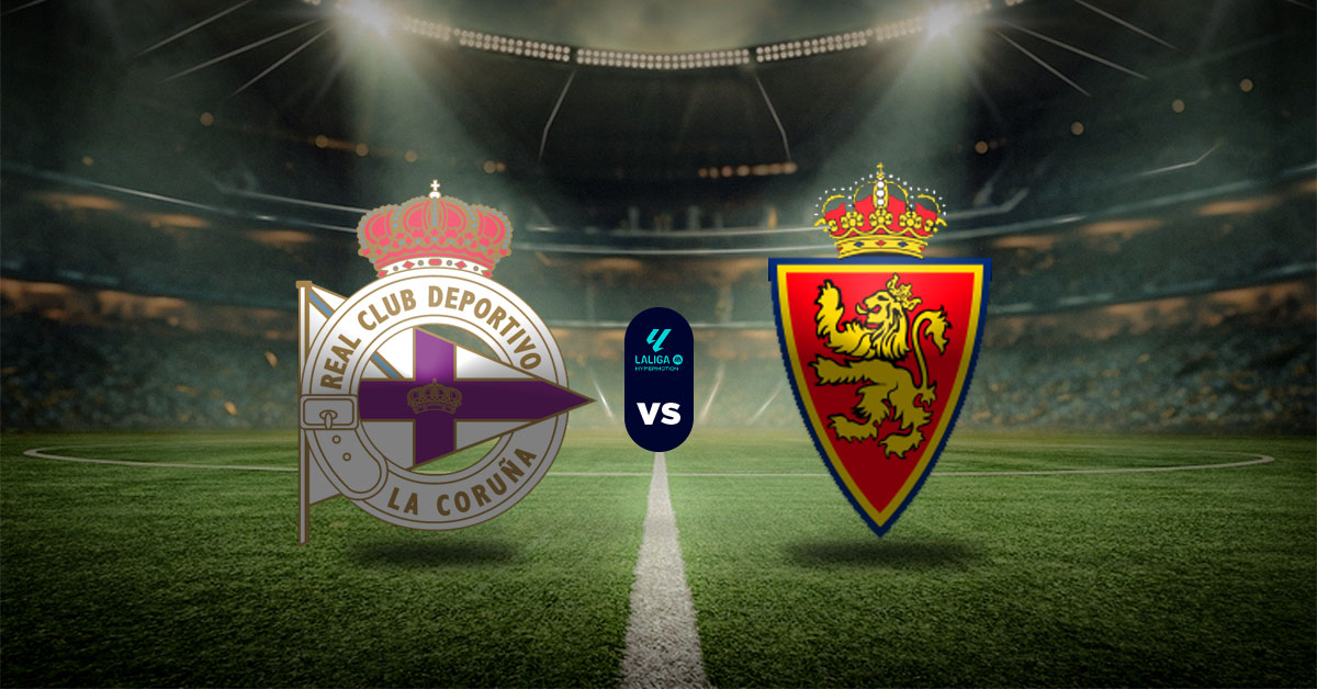 Pronóstico de LaLiga Hypermotion: Deportivo La Coruña vs Zaragoza - Datos futbol españa segunda division
