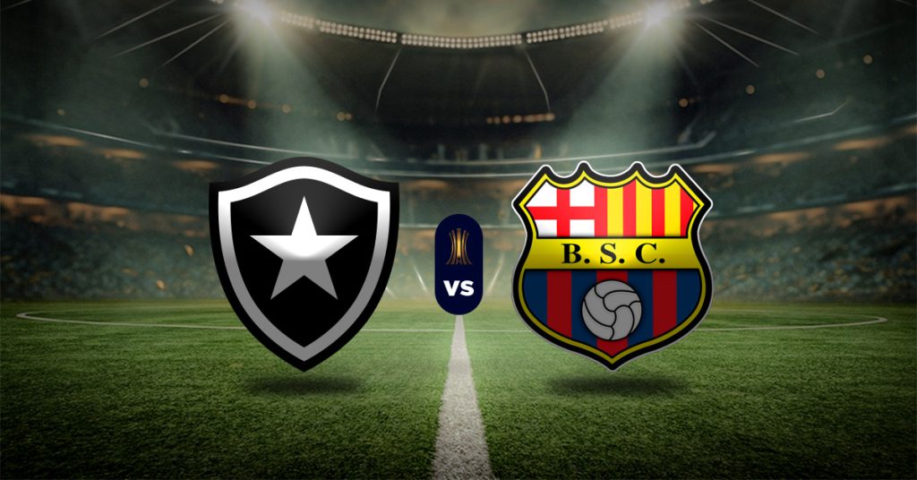 Pronóstico Botafogo vs Barcelona SC - copa libertadores hoy resultados