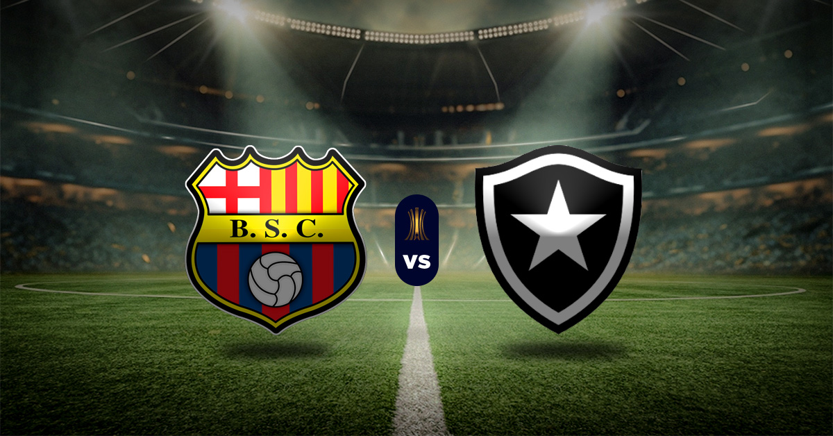 Pronóstico Barcelona SC vs Botafogo - Apuesta conmebol libertadores