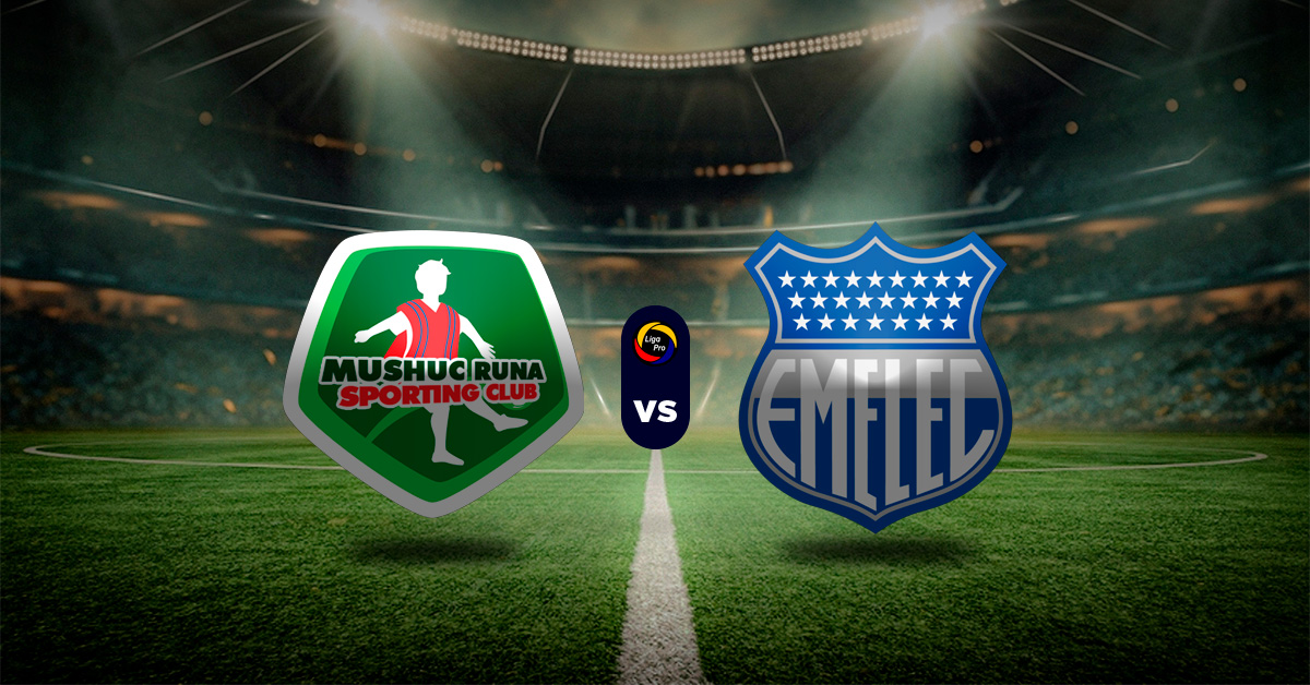 Pronóstico Mushuc Runa vs Emelec - Apuesta recomendada liga de ecuador hoy