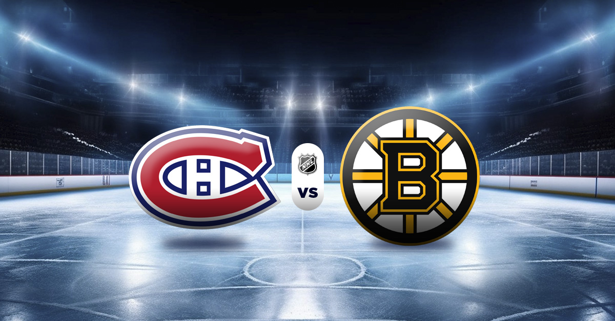 Pronóstico Canadiens vs Bruins – cuotas nhl hockey sobre hielo