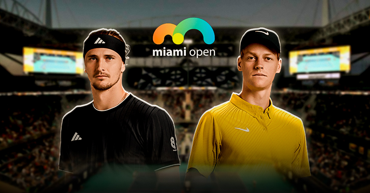Pronóstico ATP Miami Open: Zverev vs Sinner – cuotas tenis open miami