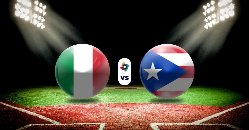 Pronóstico Italia vs Puerto Rico | Clásico Mundial de Béisbol