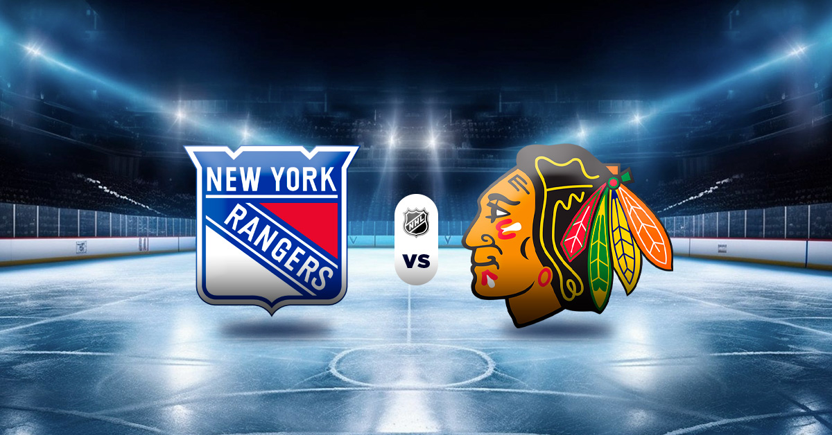 Pronóstico NHL: Rangers vs Blackhawks - Apuesta hockey sobre hielo nhl