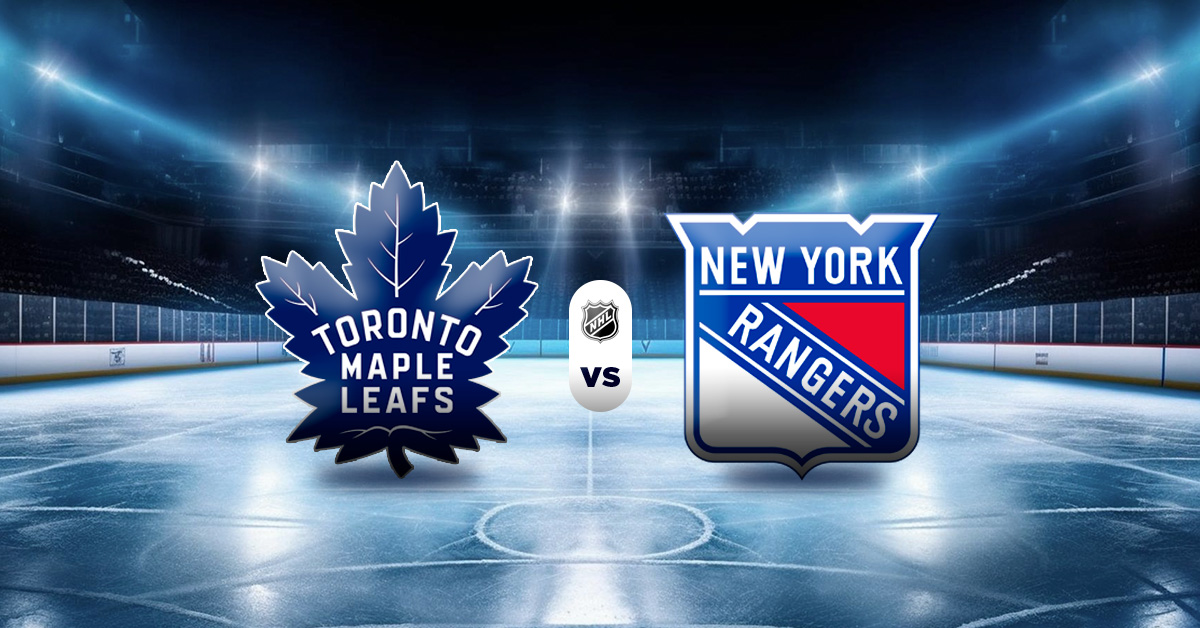 Pronóstico NHL: Maple Leafs vs Rangers - Apuestas hockey sobre hielo nhl