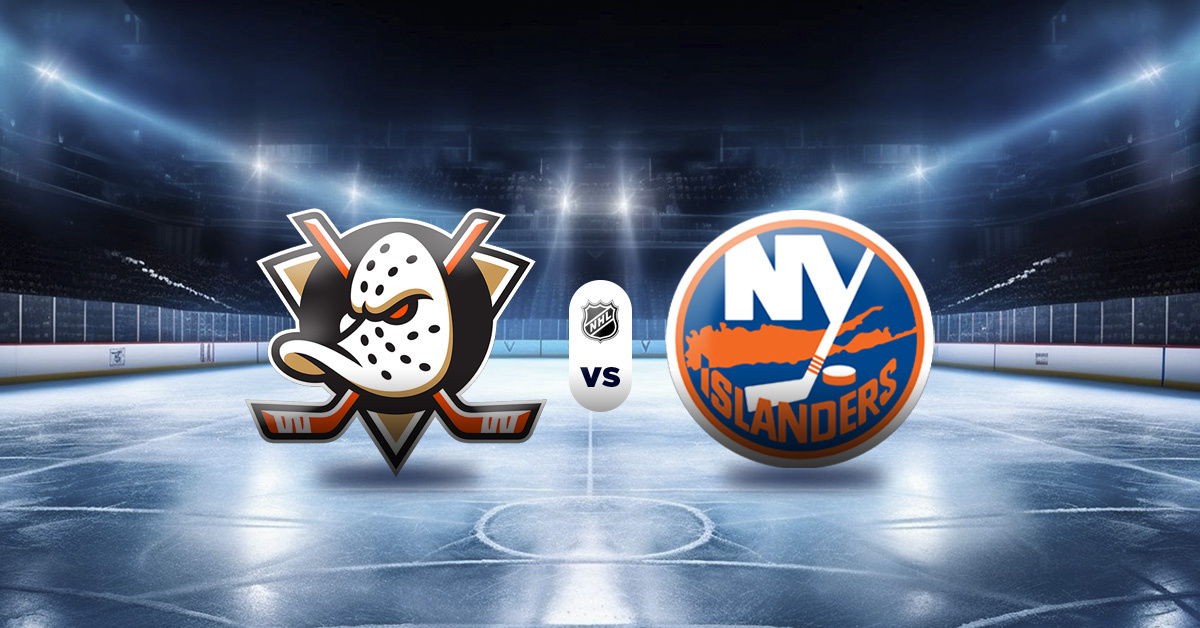 Pronóstico NHL hoy: Ducks vs Islanders – cuotas resultados nhl de hoy