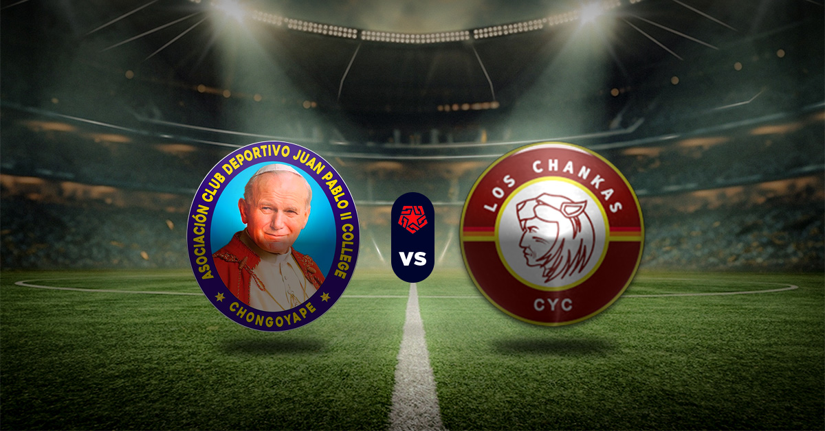 Pronóstico Liga1: Juan Pablo II vs Los Chankas - Cuotas partidos dela liga 1