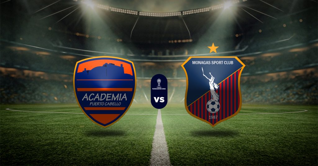 Pronóstico Academia Puerto Cabello vs Monagas - resultados de la copa sudamericana