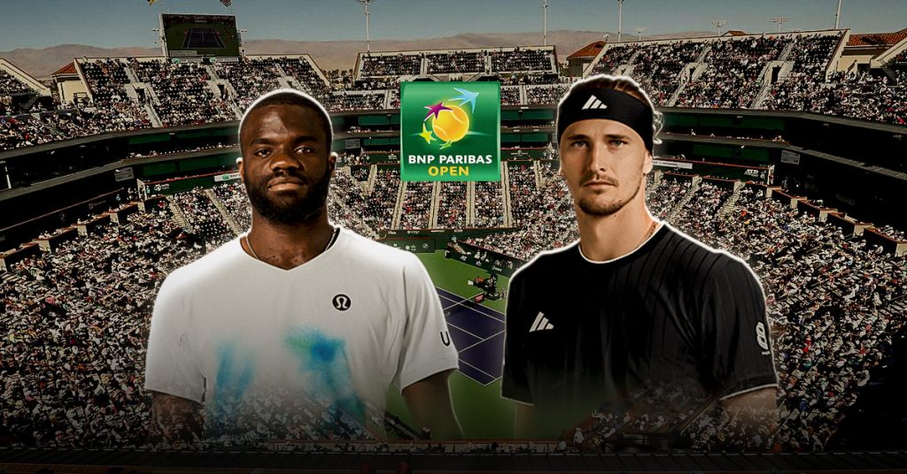 Pronóstico Tiafoe vs Zverev – cuotas master de indian wells