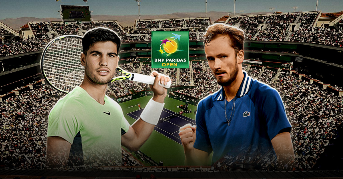 Pronóstico Alcaraz vs Medvedev – Datos ATP Indian Wells