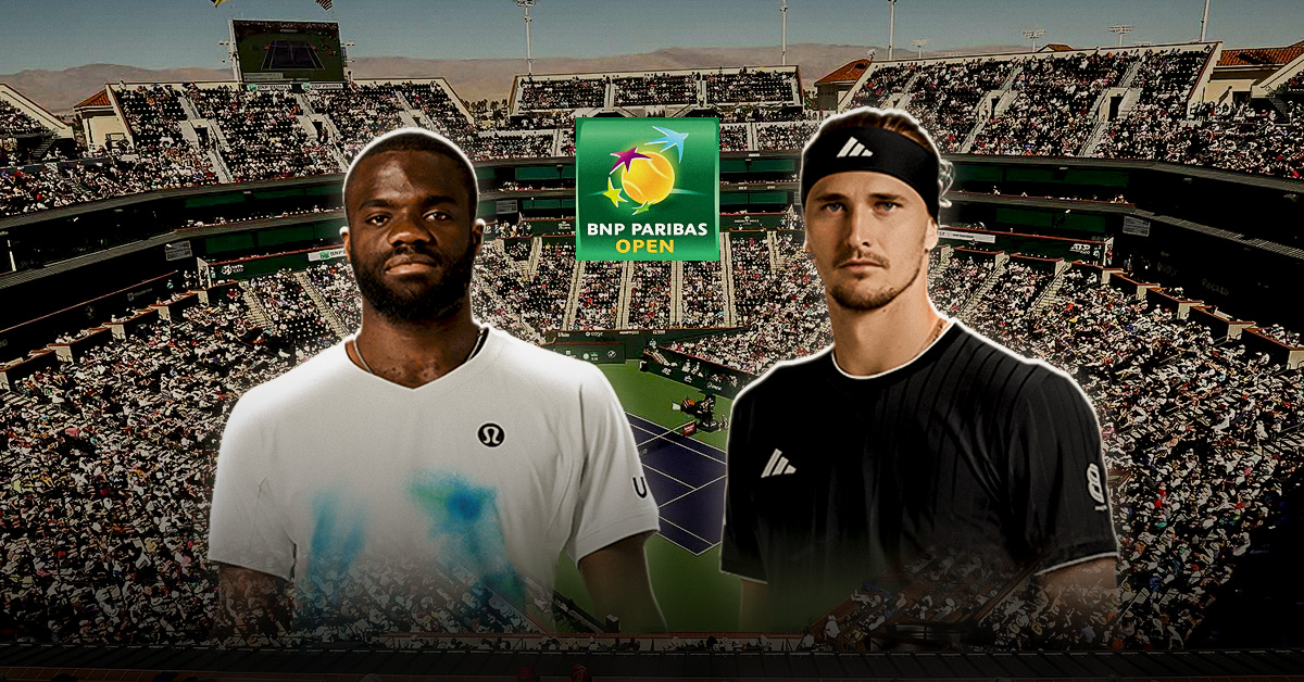 Pronóstico Tiafoe vs Zverev – cuotas master de indian wells