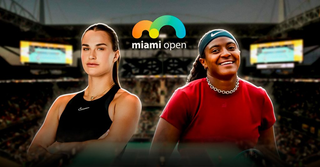 Pronóstico miami open: Sabalenka vs Hailey Baptiste – Datos WTA Miami Open
