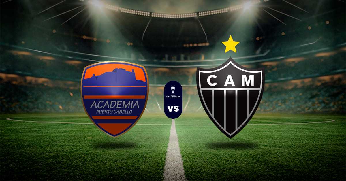 El último duelo de este miércoles 8 de abril será el de Academia Puerto Cabello vs Atlético Mineiro, en la jornada 1 de la Copa Sudamericana.