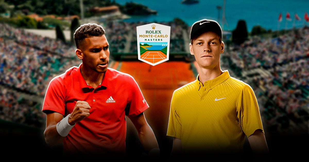 Auger-Aliassime vs Sinner Pronósticos y apuestas recomendadas - ATP Montecarlo MasterBets365 apuesta tenis