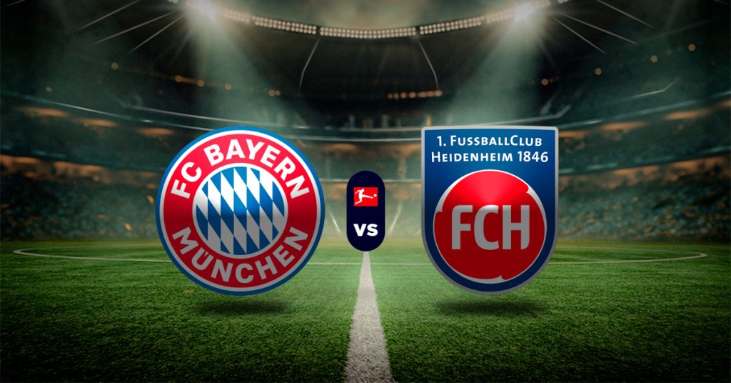 Otro de los duelos de este sábado 2 de mayo será el de Bayern Múnich vs Heidenheim, en la jornada 32 de la Bundesliga.