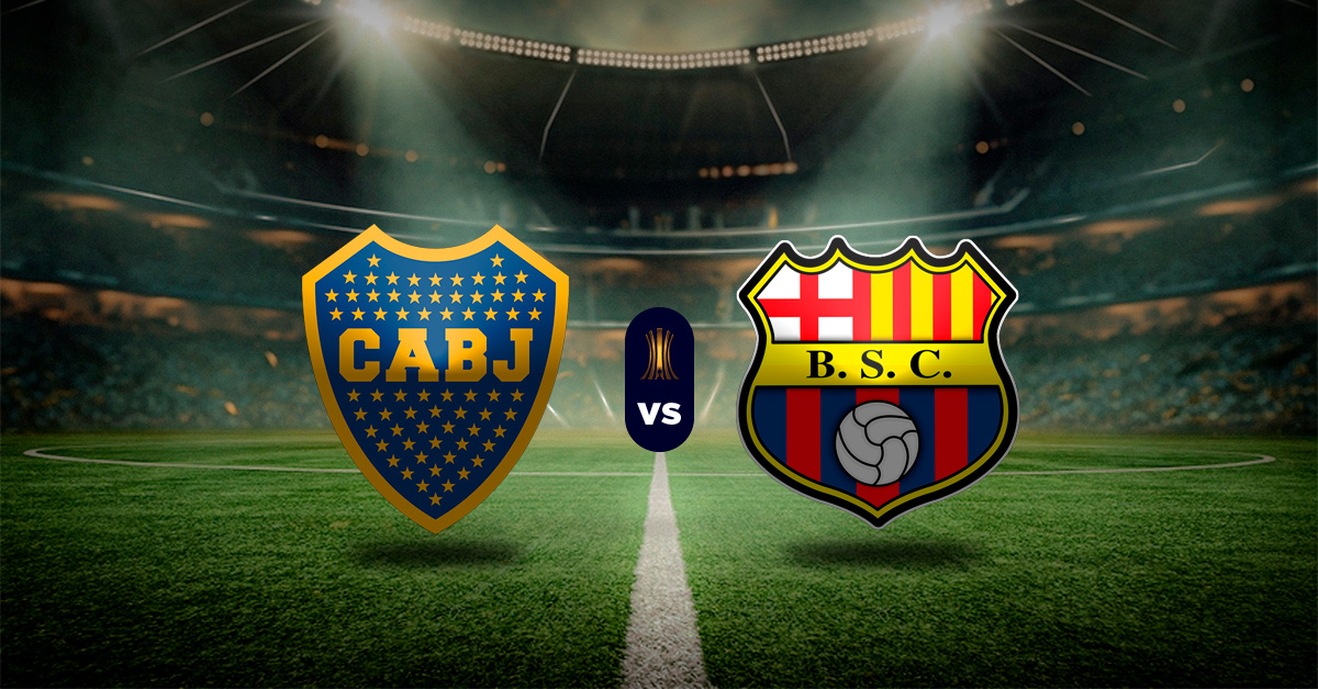 Uno de los últimos choques de este martes 14 de abril será el de Boca Juniors vs Barcelona SC, en la jornada 2 de la Copa Libertadores.
