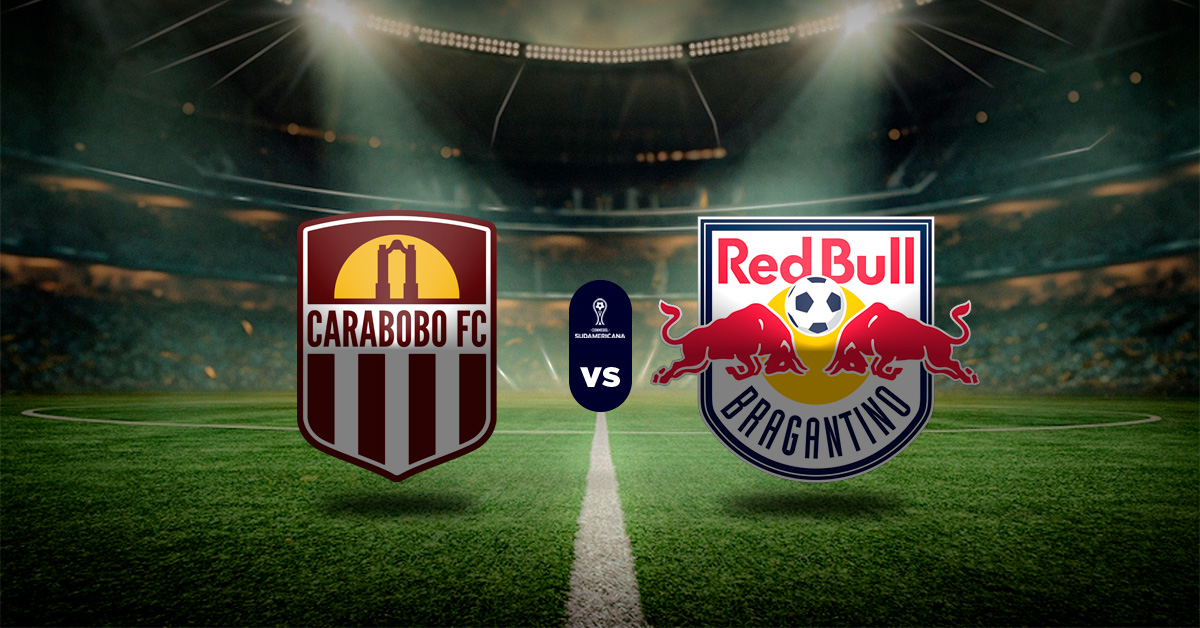 El último choque de esta jornada 1 de la Copa Sudamericana será el de Carabobo vs Bragantino, este jueves 9 de abril.