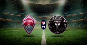 Otro de los duelos de este sábado 18 de abril, en la jornada 8 de la MLS, lo protagonizarán Colorado Rapids vs Inter Miami.