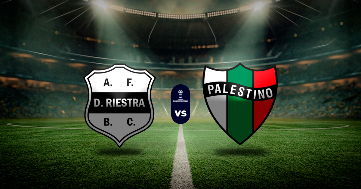 El otro juego que iniciará la acción este miércoles 8 de abril será Deportivo Riestra vs Palestino, en la jornada 1 de la Copa Sudamericana.