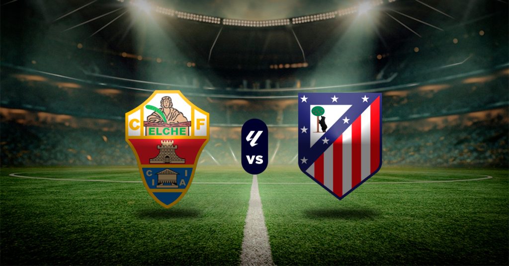 El primer duelo de este miércoles 22 de abril será Elche vs Atlético de Madrid, en la jornada 33 de LaLiga.