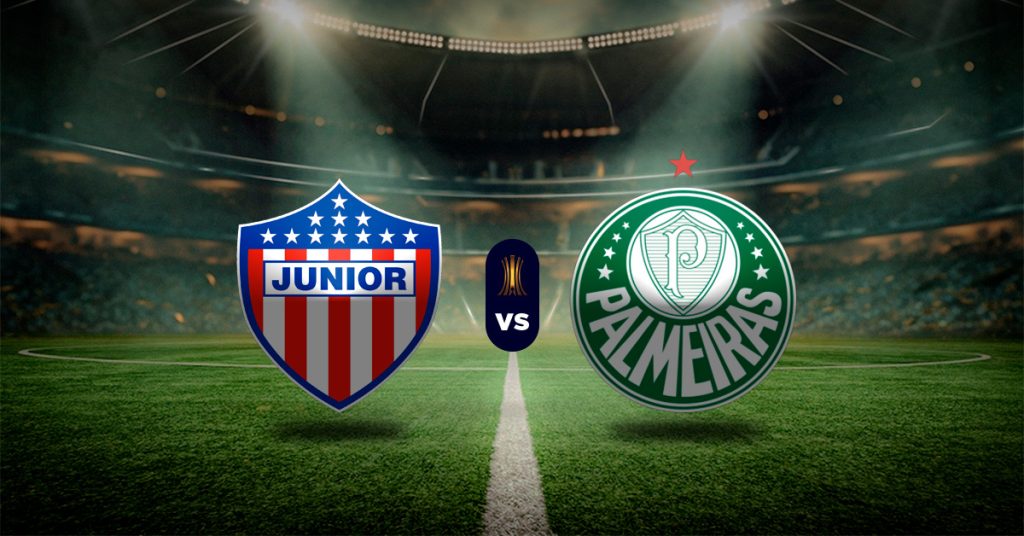Otro partidazo de este miércoles 8 de abril será el de Junior vs Palmeiras, en la jornada 1 de la Copa Libertadores.