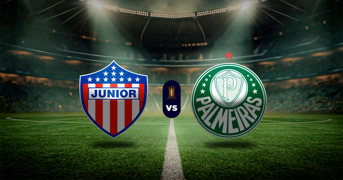 Otro partidazo de este miércoles 8 de abril será el de Junior vs Palmeiras, en la jornada 1 de la Copa Libertadores.
