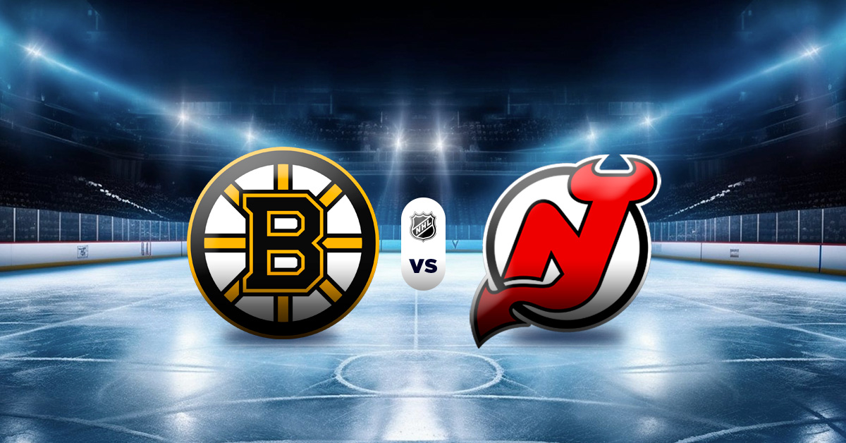 Pronóstico cover nhl: Bruins vs Devils – datos de parley nhl